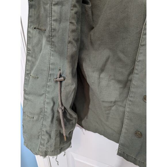 Urban Outfitters Ecote Size Small Jacket Military Utility Army Reputation Era - Picture 9 of 12